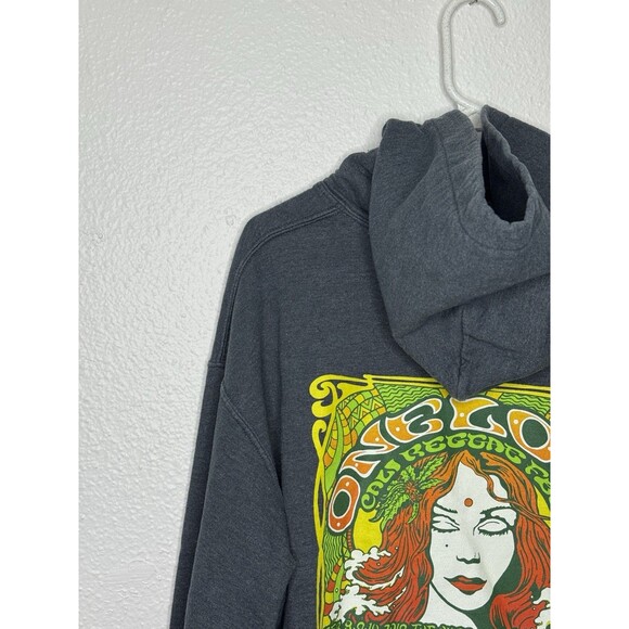 One Love Cali Reggae Fest Hoodie Mens L 2019 Festival Sublime Dirty Heads Rasta - Picture 9 of 16
